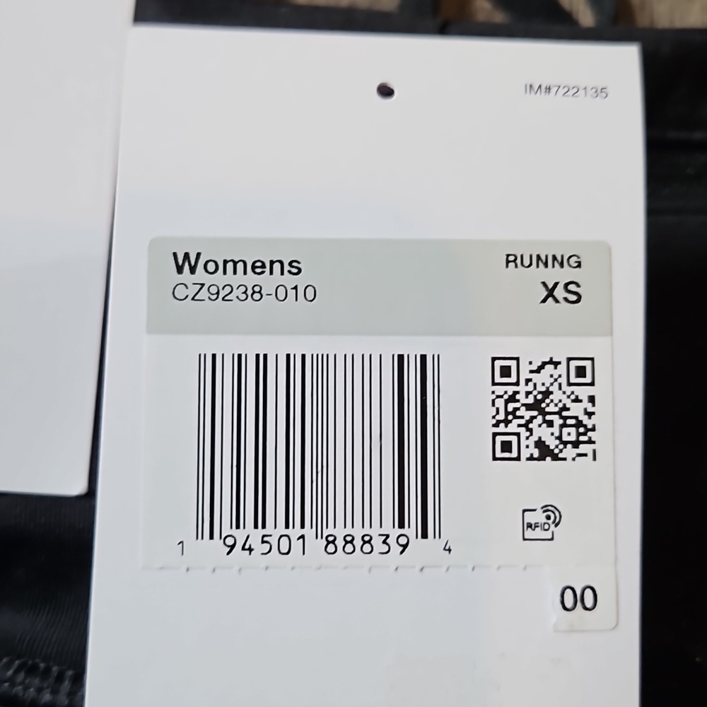Nike Fast Women's Mid Rise Crop XS Running Leggings. NWT - Picture 5 of 5